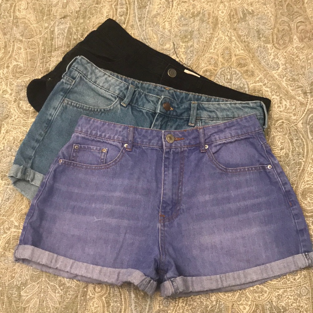 BUNDLE of 3 jean shorts ✨✨✨